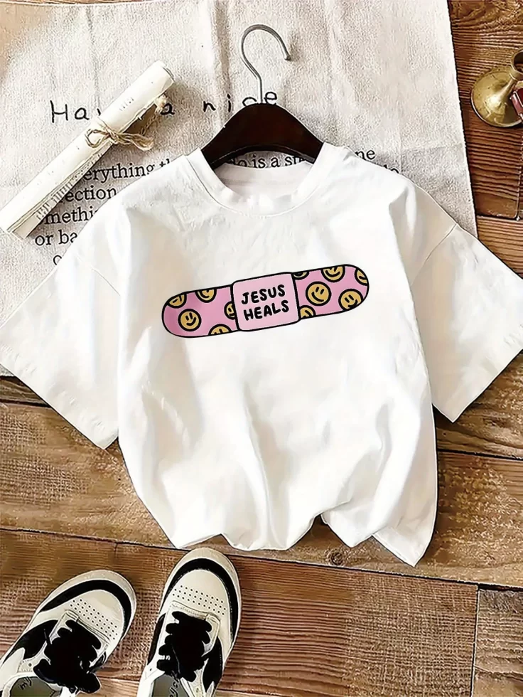 womens-jesus-heals-joyful-face-graphic-printed-tee-casual-comfy-short-sleeve-round-neck-everyday-t-shirt-trendy-design-clothing